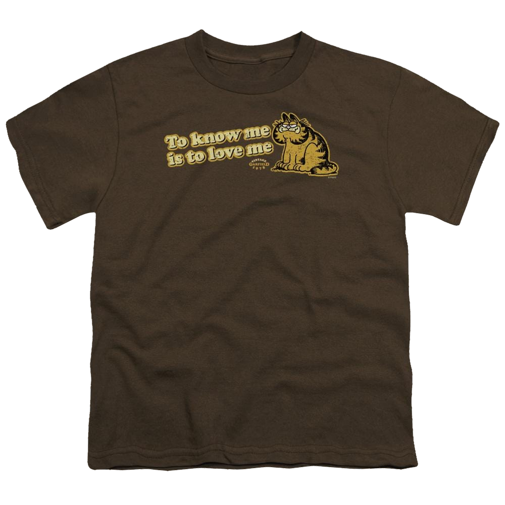 Garfield To Know Me Is To Love Me - Youth T-Shirt (Ages 8-12) Youth T-Shirt (Ages 8-12) Garfield   