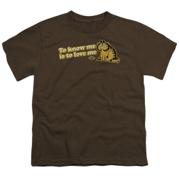 Garfield To Know Me Is To Love Me - Youth T-Shirt (Ages 8-12) Youth T-Shirt (Ages 8-12) Garfield   