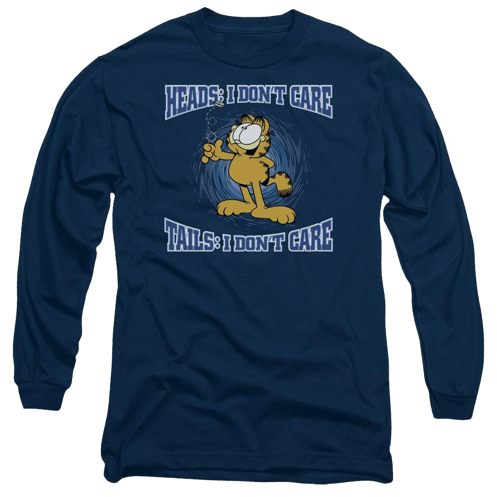 Garfield Heads Or Tails - Men's Long Sleeve T-Shirt Men's Long Sleeve T-Shirt Garfield   