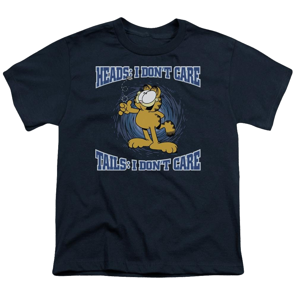 Garfield Heads Or Tails - Youth T-Shirt (Ages 8-12) Youth T-Shirt (Ages 8-12) Garfield   