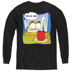 Garfield Bean Me - Youth Long Sleeve T-Shirt Youth Long Sleeve T-Shirt Garfield   