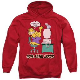 Garfield Compute This - Pullover Hoodie Pullover Hoodie Garfield   