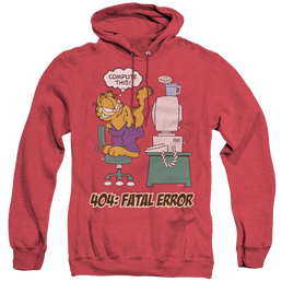 Garfield Compute This - Heather Pullover Hoodie Heather Pullover Hoodie Garfield   