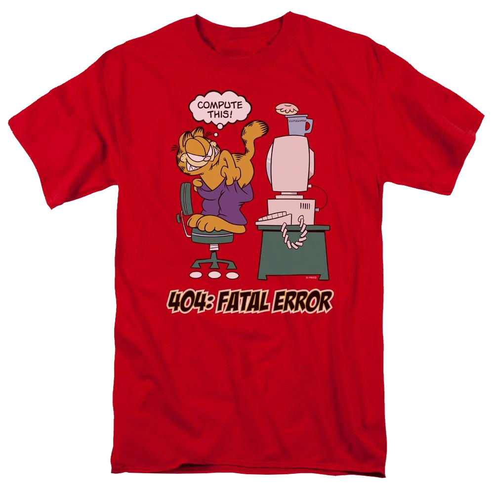 Garfield Compute This - Men's Regular Fit T-Shirt Men's Regular Fit T-Shirt Garfield   