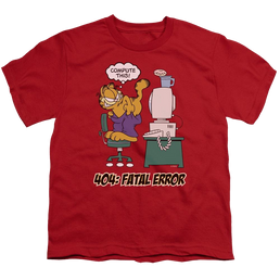 Garfield Compute This - Youth T-Shirt (Ages 8-12) Youth T-Shirt (Ages 8-12) Garfield   