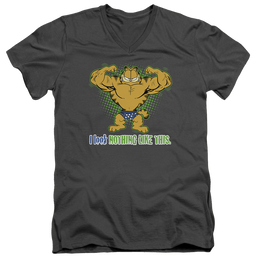 Garfield Nothing Like This - Men's V-Neck T-Shirt Men's V-Neck T-Shirt Garfield   