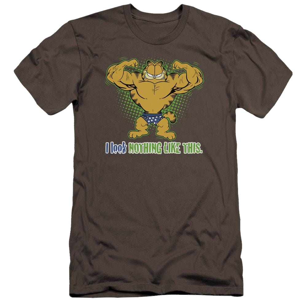 Garfield Nothing Like This - Men's Premium Slim Fit T-Shirt Men's Premium Slim Fit T-Shirt Garfield   