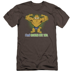 Garfield Nothing Like This - Men's Premium Slim Fit T-Shirt Men's Premium Slim Fit T-Shirt Garfield   
