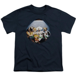 Garfield Playing With The Big Dogs - Youth T-Shirt (Ages 8-12) Youth T-Shirt (Ages 8-12) Garfield   