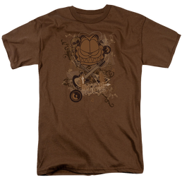 Garfield Rock Rules - Men's Regular Fit T-Shirt Men's Regular Fit T-Shirt Garfield   