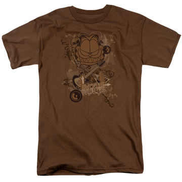Garfield Rock Rules - Men's Regular Fit T-Shirt Men's Regular Fit T-Shirt Garfield   