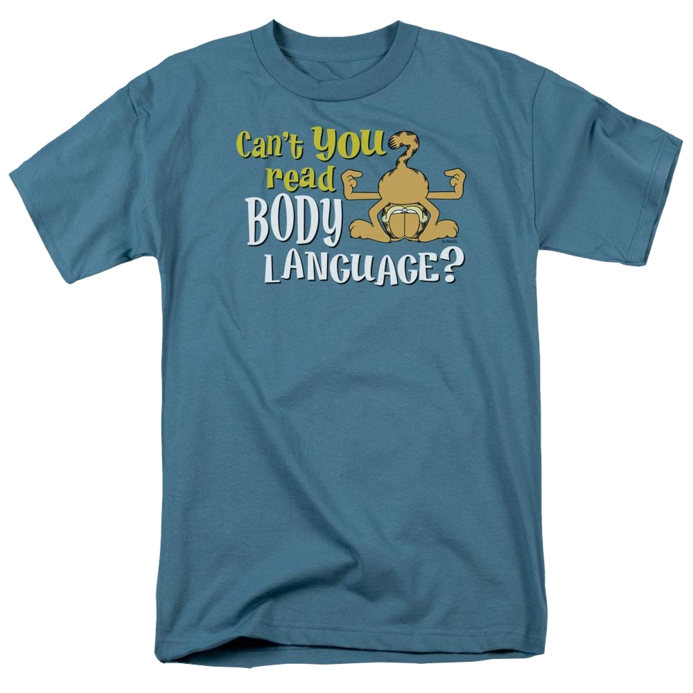 Garfield Body Language - Men's Regular Fit T-Shirt Men's Regular Fit T-Shirt Garfield   