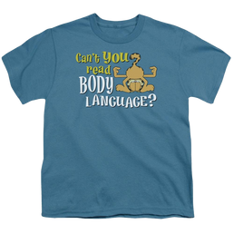 Garfield Body Language - Youth T-Shirt (Ages 8-12) Youth T-Shirt (Ages 8-12) Garfield   