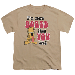 Garfield More Bored - Youth T-Shirt (Ages 8-12) Youth T-Shirt (Ages 8-12) Garfield   