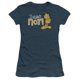 Garfield I Think Not - Juniors T-Shirt Juniors T-Shirt Garfield   