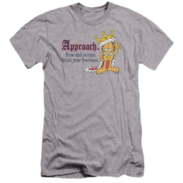 Garfield State Your Business - Men's Premium Slim Fit T-Shirt Men's Premium Slim Fit T-Shirt Garfield   