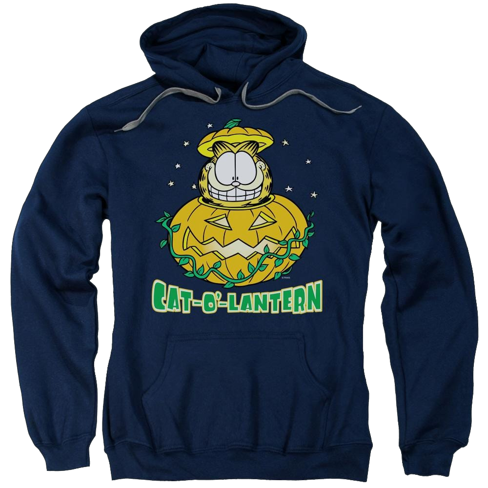 Garfield Cat O Lantern - Pullover Hoodie Pullover Hoodie Garfield   