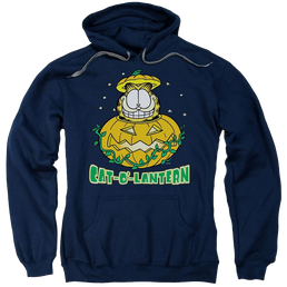 Garfield Cat O Lantern - Pullover Hoodie Pullover Hoodie Garfield   