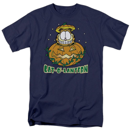 Garfield Cat O Lantern - Men's Regular Fit T-Shirt Men's Regular Fit T-Shirt Garfield   