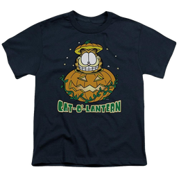 Garfield Cat O Lantern - Youth T-Shirt (Ages 8-12) Youth T-Shirt (Ages 8-12) Garfield   