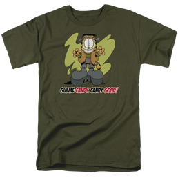 Garfield Candy Good - Men's Regular Fit T-Shirt Men's Regular Fit T-Shirt Garfield   