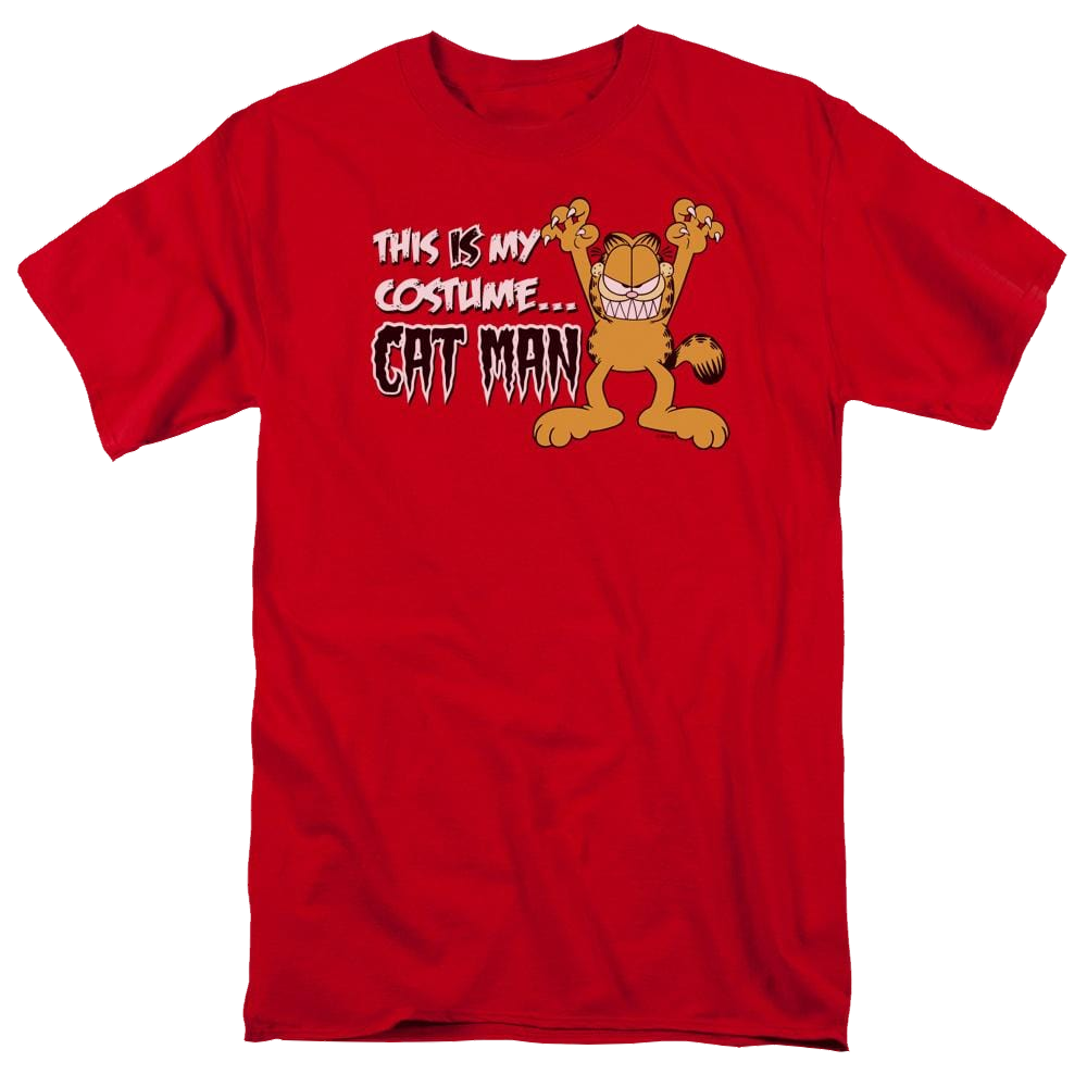 Garfield Cat Man - Men's Regular Fit T-Shirt Men's Regular Fit T-Shirt Garfield   