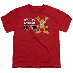 Garfield Cat Man - Youth T-Shirt (Ages 8-12) Youth T-Shirt (Ages 8-12) Garfield   