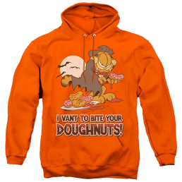 Garfield I Vant Doughnuts - Pullover Hoodie Pullover Hoodie Garfield   