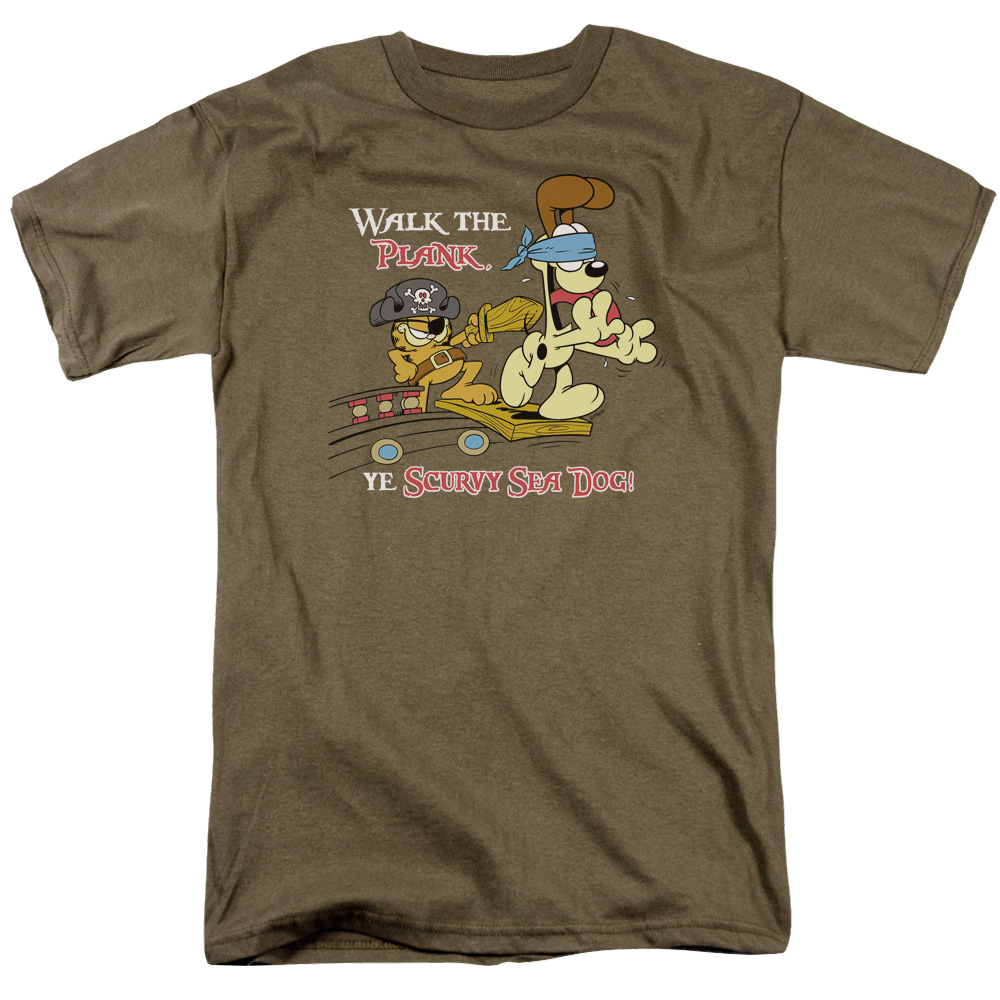 Garfield Walk The Plank - Men's Regular Fit T-Shirt Men's Regular Fit T-Shirt Garfield   