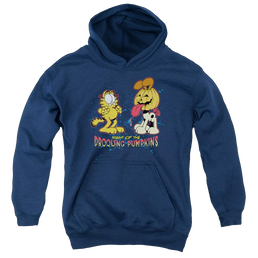 Garfield Drooling Pumpkins - Youth Hoodie (Ages 8-12) Youth Hoodie (Ages 8-12) Garfield   