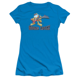 Garfield Moms Rock - Juniors T-Shirt Juniors T-Shirt Garfield   