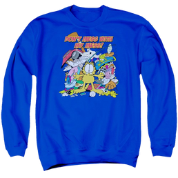 Garfield My Mess - Men's Crewneck Sweatshirt Men's Crewneck Sweatshirt Garfield   