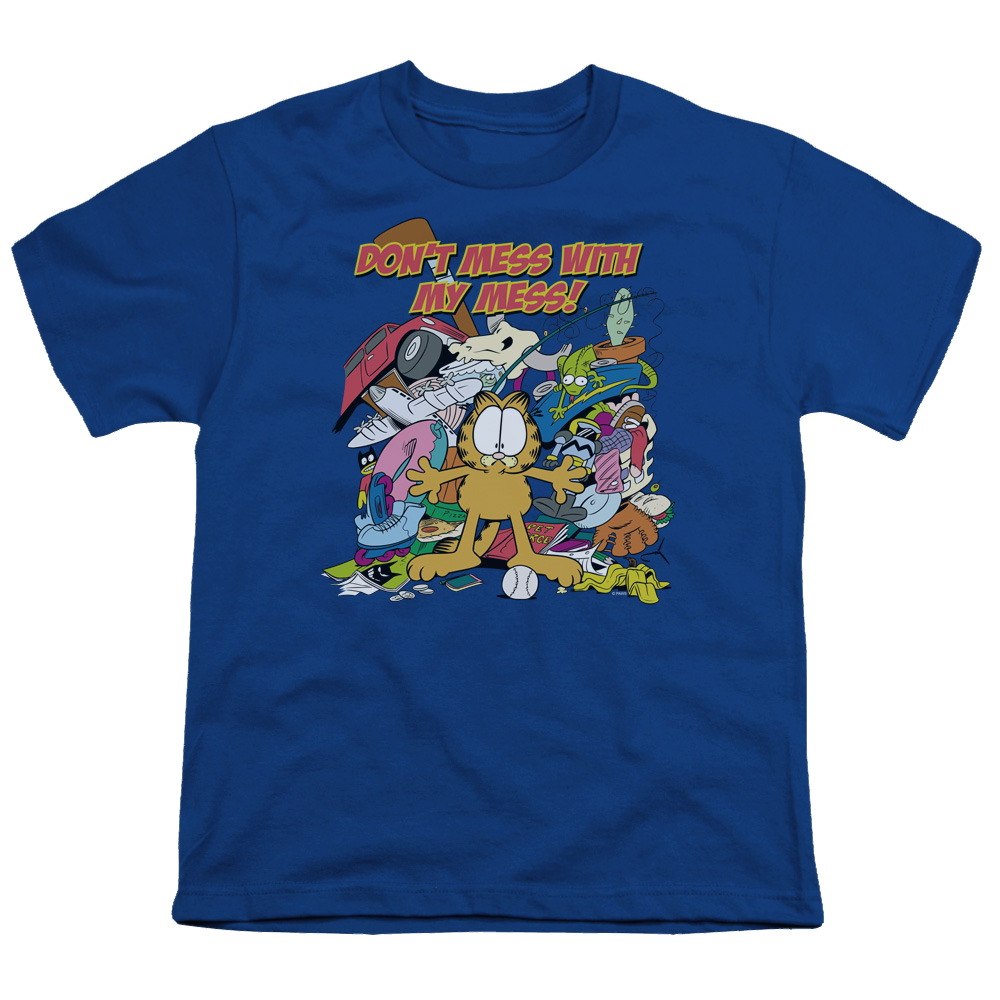 Garfield My Mess - Kid's T-Shirt Kid's T-Shirt (Ages 4-7) Garfield   