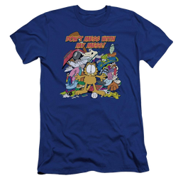 Garfield My Mess - Men's Premium Slim Fit T-Shirt Men's Premium Slim Fit T-Shirt Garfield   