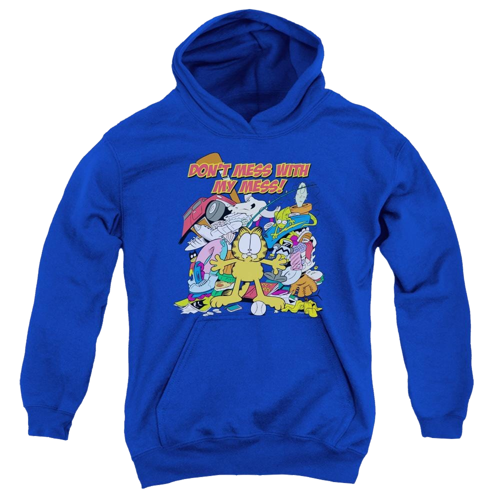 Garfield My Mess - Youth Hoodie (Ages 8-12) Youth Hoodie (Ages 8-12) Garfield   
