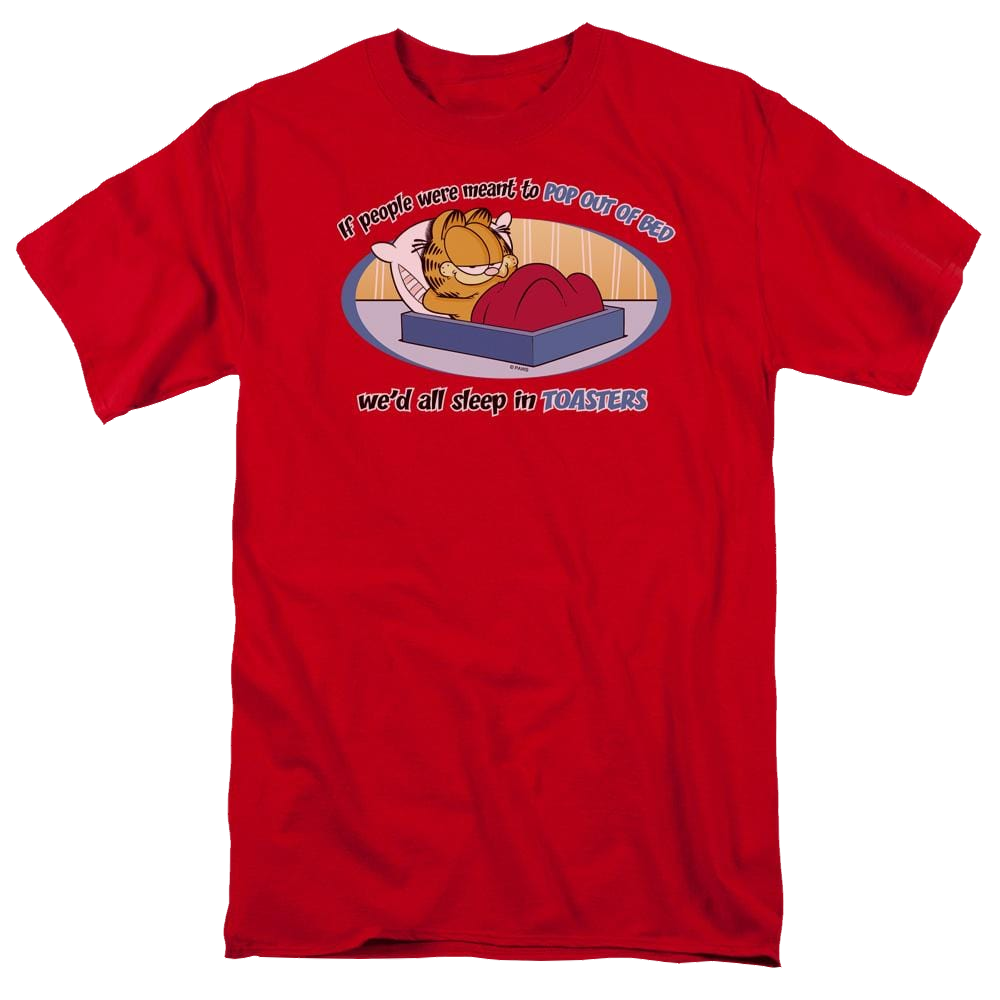 Garfield Pop Out Of Bed - Men's Regular Fit T-Shirt Men's Regular Fit T-Shirt Garfield   