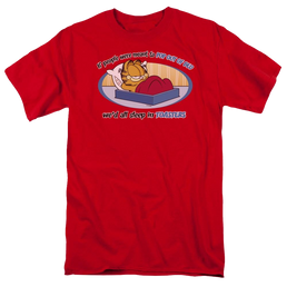 Garfield Pop Out Of Bed - Men's Regular Fit T-Shirt Men's Regular Fit T-Shirt Garfield   
