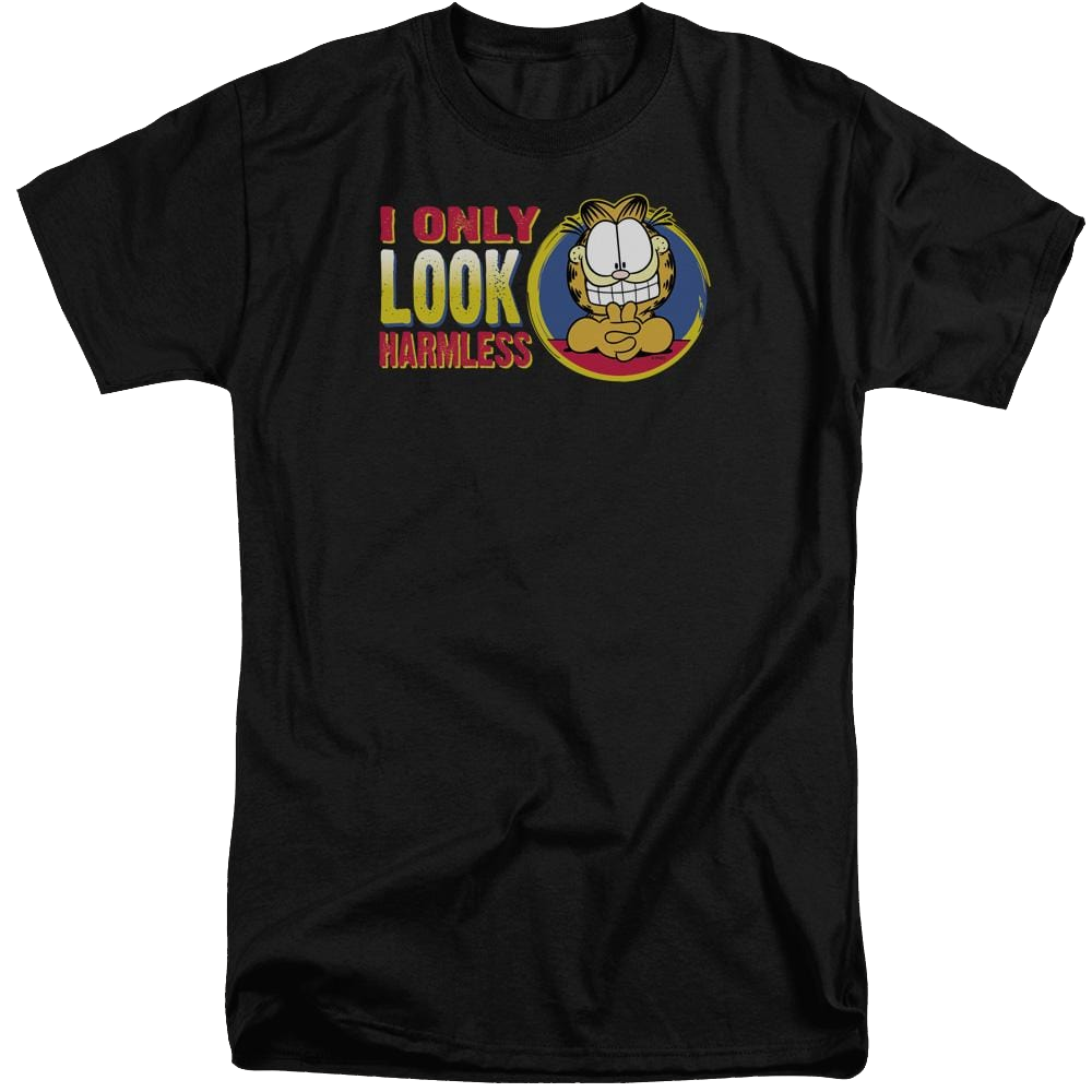 Garfield I Only Look Harmless - Men's Tall Fit T-Shirt Men's Tall Fit T-Shirt Garfield   
