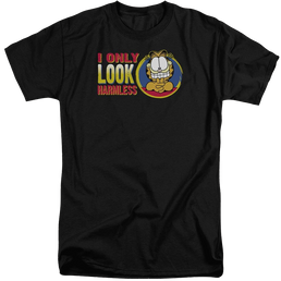 Garfield I Only Look Harmless - Men's Tall Fit T-Shirt Men's Tall Fit T-Shirt Garfield   