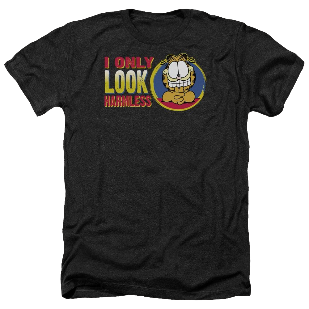 Garfield I Only Look Harmless - Men's Heather T-Shirt Men's Heather T-Shirt Garfield   