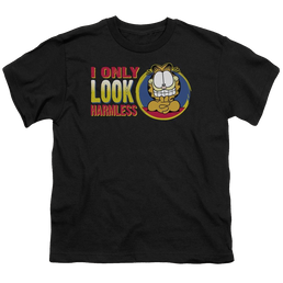 Garfield I Only Look Harmless - Youth T-Shirt (Ages 8-12) Youth T-Shirt (Ages 8-12) Garfield   