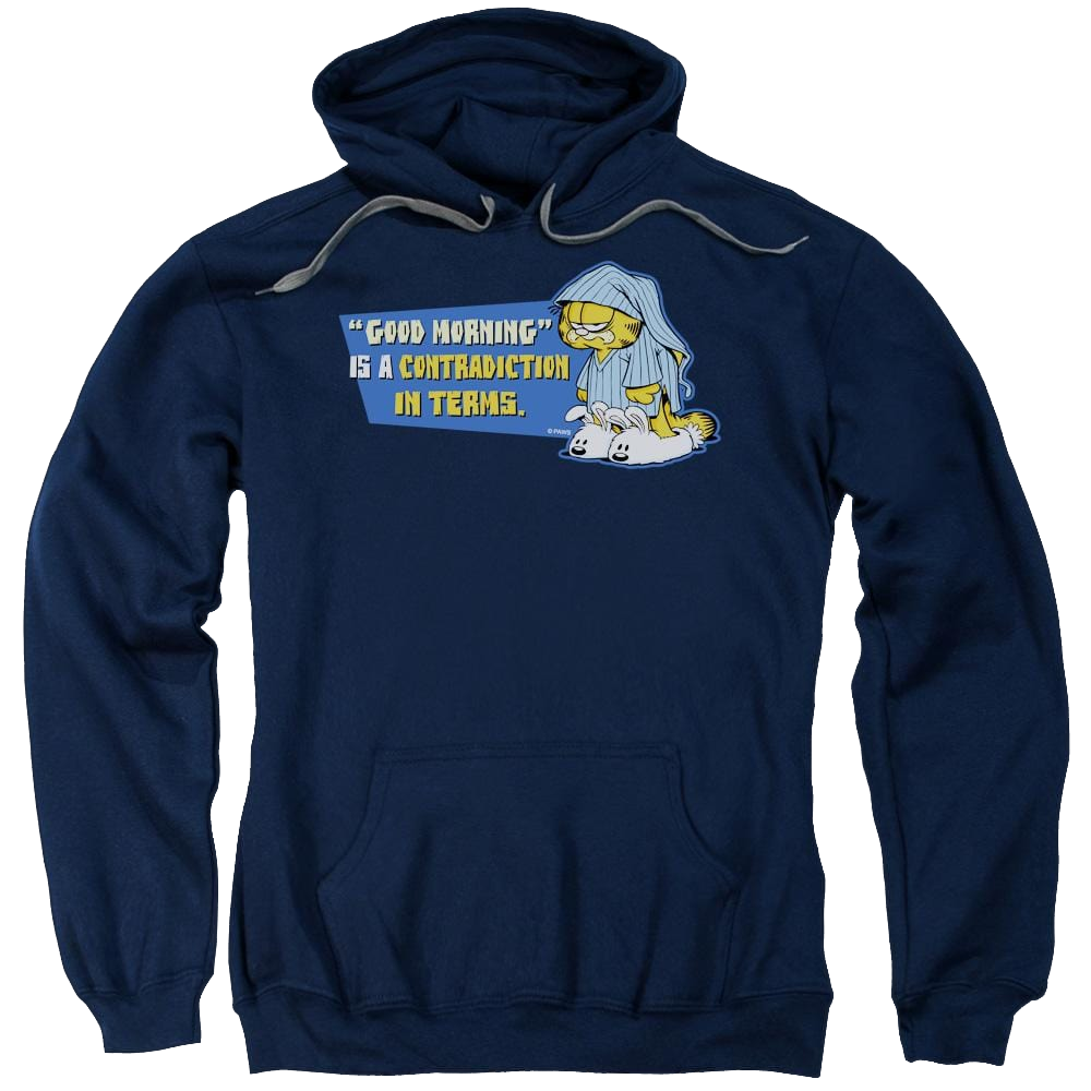 Garfield Contradicition In Terms - Pullover Hoodie Pullover Hoodie Garfield   