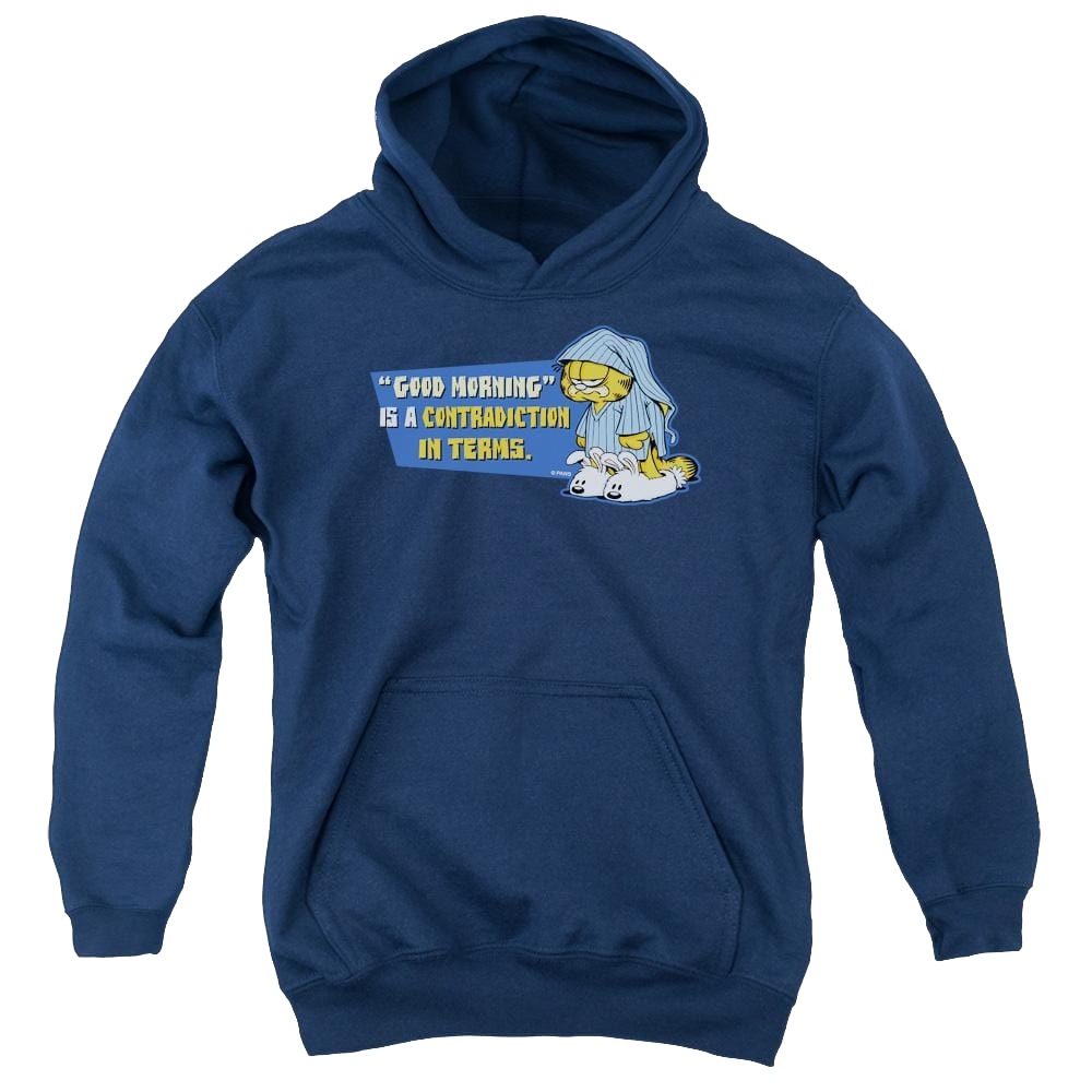 Garfield Contradicition In Terms - Youth Hoodie (Ages 8-12) Youth Hoodie (Ages 8-12) Garfield   
