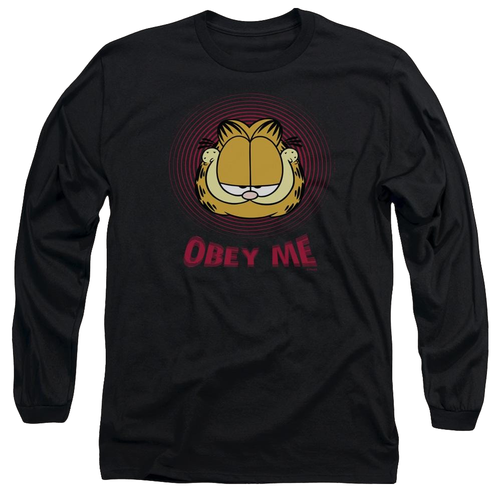 Garfield Obey Me - Men's Long Sleeve T-Shirt Men's Long Sleeve T-Shirt Garfield   