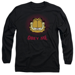 Garfield Obey Me - Men's Long Sleeve T-Shirt Men's Long Sleeve T-Shirt Garfield   