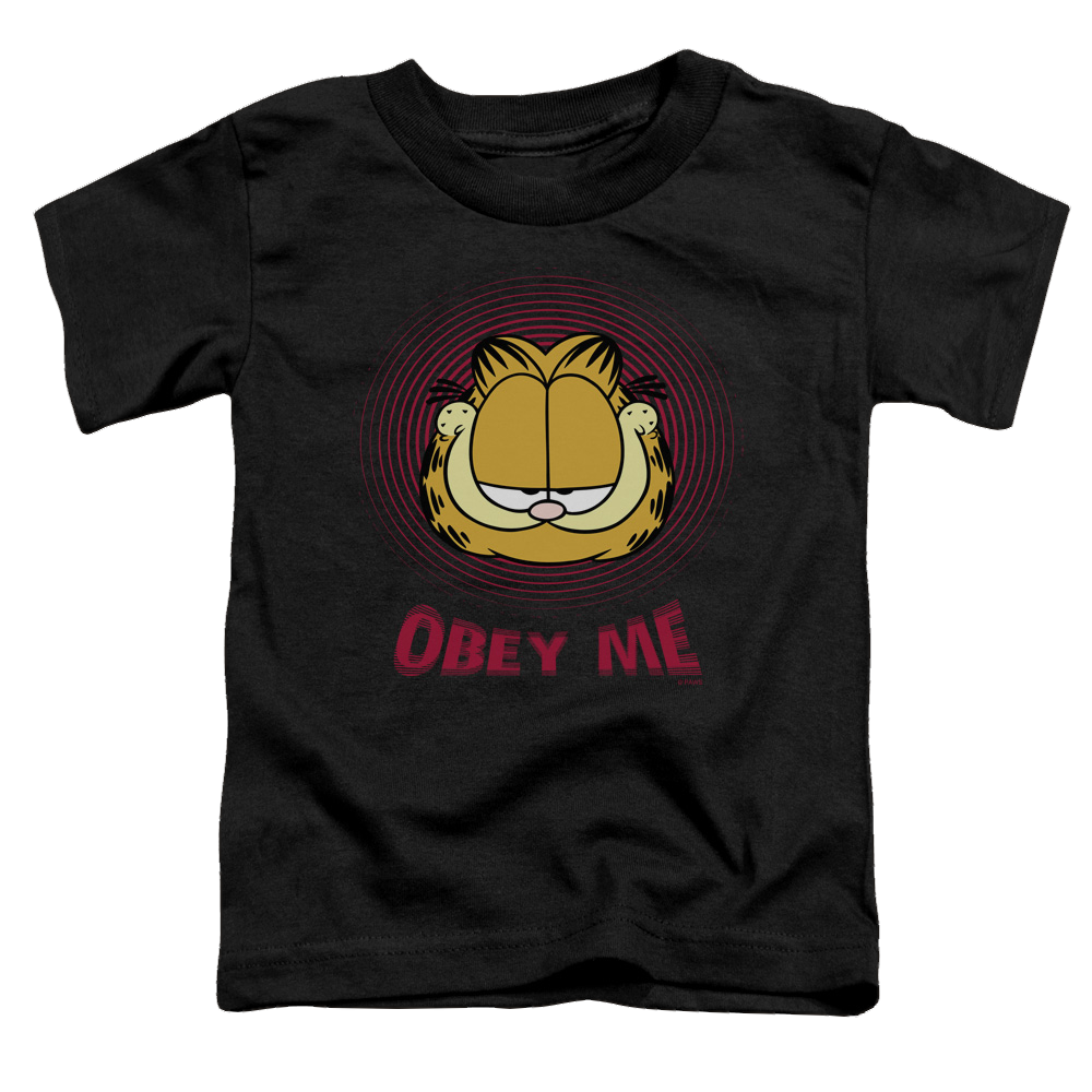 Garfield Obey Me - Toddler T-Shirt Toddler T-Shirt Garfield   