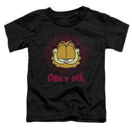 Garfield Obey Me - Toddler T-Shirt Toddler T-Shirt Garfield   