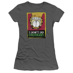 Garfield I Dont Do Ordinary - Juniors T-Shirt Juniors T-Shirt Garfield   