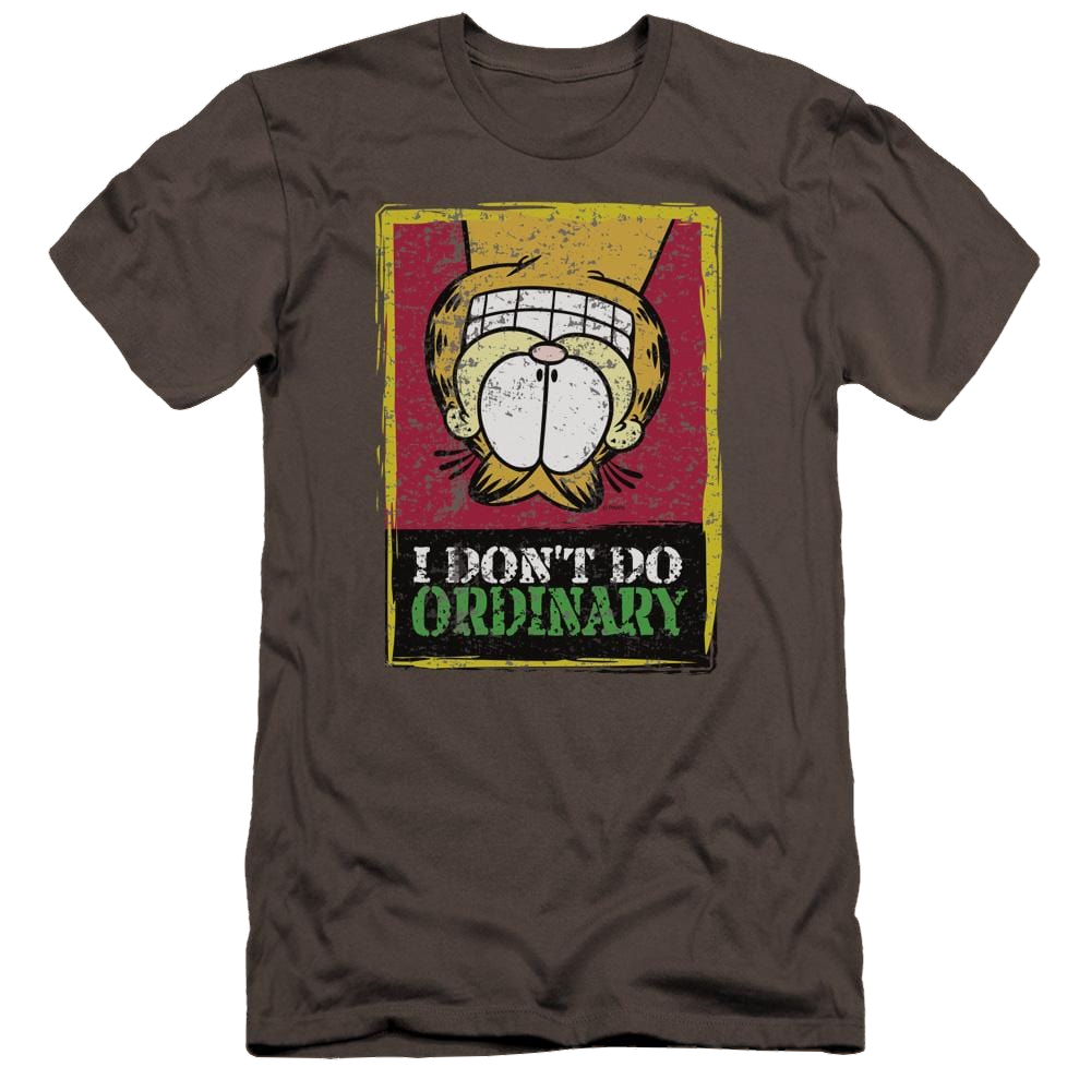 Garfield I Dont Do Ordinary - Men's Premium Slim Fit T-Shirt Men's Premium Slim Fit T-Shirt Garfield   
