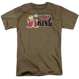 Garfield All Hail The King - Men's Regular Fit T-Shirt Men's Regular Fit T-Shirt Garfield   